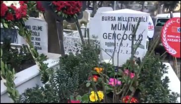 Bursa'da Mümin Gençoğlu kabri başında anıldı