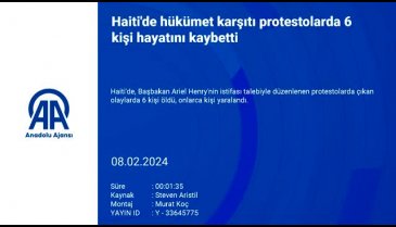 Haiti'de hükümet karşıtı protestolarda 6 kişi yaşamını yitirdi