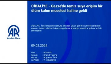 Gazze'de gıda ve su krizi derinleşiyor