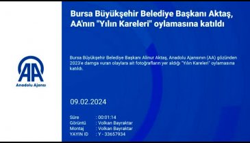 Başkan Aktaş, AA'nın "Yılın Kareleri" oylamasına katıldı
