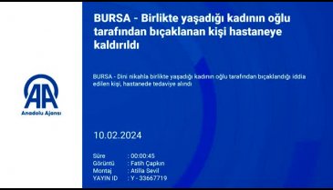 Bursa'da dini nikahla yaşadığı kadının oğlu tarafından bıçaklandı!