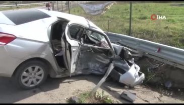 İstanbul'da 2 otomobilin çarpıştığı kazada 3 kişi yaralandı
