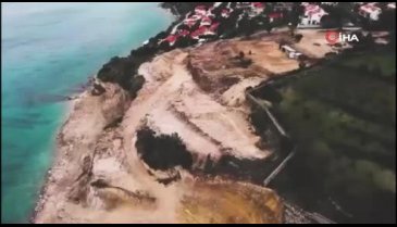 İzmir'de hazine arazisinde kaçak inşaat!  6 şüpheli, adli kontrol şartıyla salıverildi