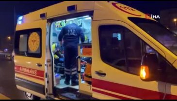 Kocaeli'de sürücü direksiyon hakimiyetini kaybederek bariyere ok gibi saplandı