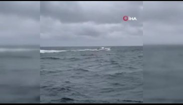 Marmara Denizi'nde batan gemi mermer yüklüymüş