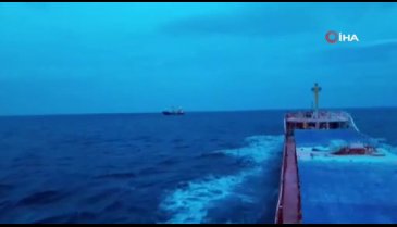 Marmara Denizi'nde batan geminin son görüntüleri ortaya çıktı
