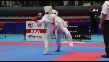 Türkiye Kyokushin Stil Karate Şampiyonası Karabük'te başladı
