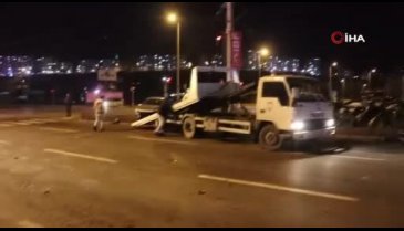 Kayseri'de düğün konvoyundaki araç kazaya karıştı, ortalık savaş alanına döndü
