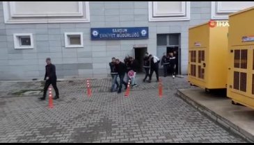 Samsun'da suç örgütü operasyonunda 8 kişi adliyeye sevk edildi