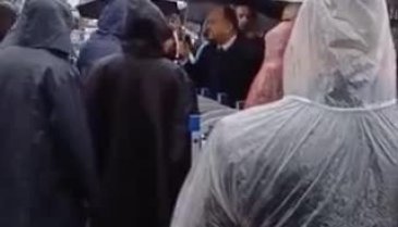 AK Parti Rize İl Başkanı miting öncesi polislerle tartıştı! Görüntüler gündem oldu
