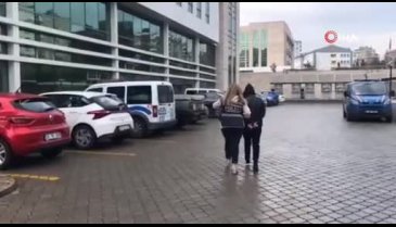 Samsun'da kadın hırsız kucağında 3 aylık kızı ile birlikte cezaevine gönderildi