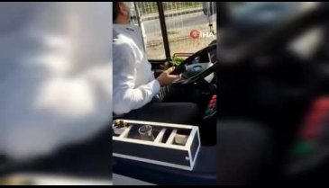 Şanlıurfa'da otobüs şoförü zammı duyunca göbek attı