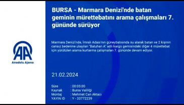 Bursa Valisi Demirtaş: Tarama bitene kadar buradayız -2