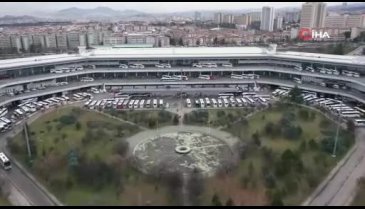 Ankara'da AŞTİ otogarı kendi elektriğini üretmeye başladı