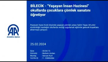 "Yaşayan İnsan Hazinesi" okullarda çocuklara çömlek sanatını öğretiyor