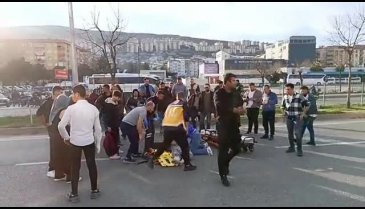 Bursa'da otomobilin çarptığı genç kadın ağır yaralandı!