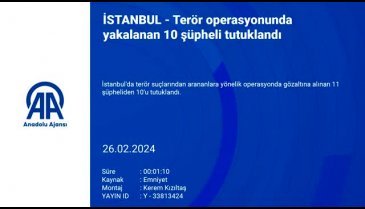 İstanbul'da terör operasyonu: 10 kişi tutuklandı