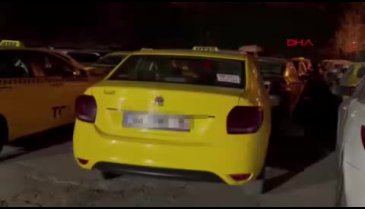 İstanbul'da taksimetre açmayan şoförün aracı trafikten men edildi!