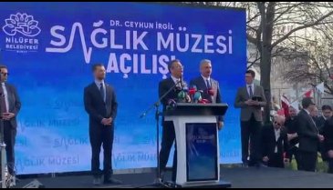 Özgür Özel'in katılımıyla Nilüfer'de Sağlık Müzesi açıldı! -2