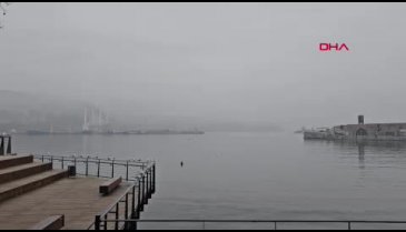 Zonguldak'ın kıyı kesimlerinde yoğun sis etkili oldu