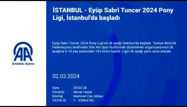 Eyüp Sabri Tuncer 2024 Pony Ligi ilk ayağı başladı