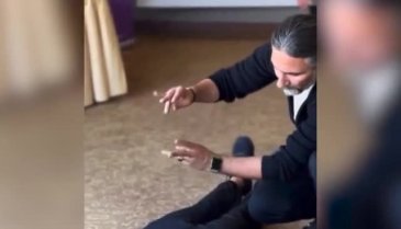 Meditasyon çılgınlığı sürüyor: El hareketleri yaptı, kadın ağlamaya başladı
