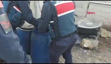 Aksaray'da kaçak içki operasyonu! 2 gözaltı
