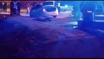 Kaza yapıp kaçan araç polislere çarptı: 1 şehit, 1 yaralı