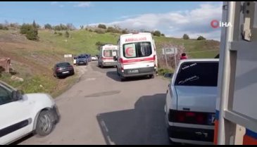 Kilis'te otomobil şarampole uçtu!