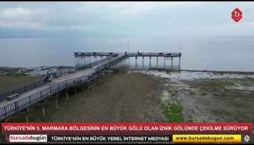 İznik gölü için yeni tehlike! Çekilmenin bu yaz artmasından endişe ediliyor