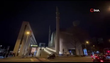Almanya'da Ramazan ayının ilk teravih namazı kılındı
