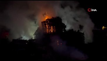 Bursa'da palet fabrikasında korkutan yangın