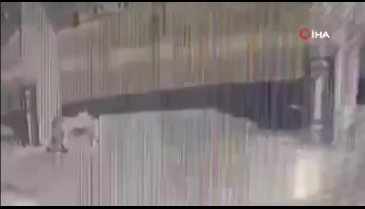 Otomobilin çarptığı kız çocuğu metrelerce savruldu