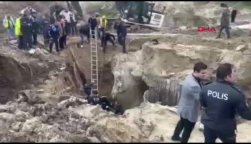 Tekirdağ'da hızlı tren hattı çalışmalarında göçük meydana geldi! -3
