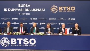 Cumhurbaşkanı Yardımcısı Yılmaz Bursa'da iş insanlarıyla buluşuyor
