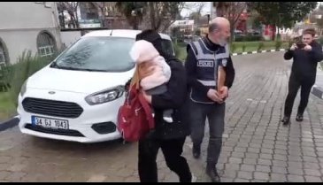 Samsun'da girdiği evden 50 bin liralık altın çalan kadın yakalandı