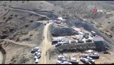 Elazığ'da maden ocağında göçük!