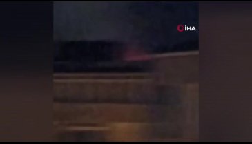İstanbul'da 6 katlı binanın çatısında yangın