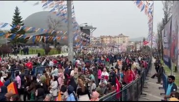 Cumhurbaşkanı Erdoğan Gökdere Meydanı'nda!