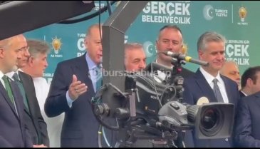 Cumhurbaşkanı Erdoğan Bursa mitingine şarkıyla veda etti
