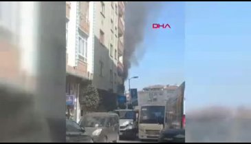 İstanbul'da kombi patladı, yangın çıktı