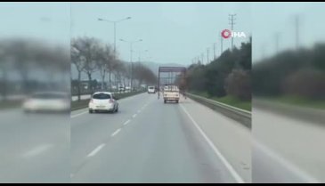 Bursa'da tedbirsiz taşımacılık!