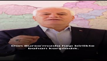 Bozbey'den destekçilerine teşekkür
