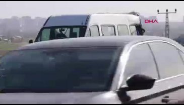 Kayseri'de zincirleme kaza!
