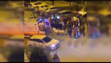 Bursa'da otomobille çarpışan motosikletli sürücü yaralandı