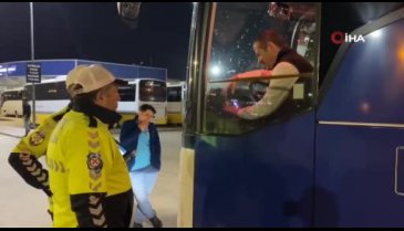 Bursa'da trafik ekipleri denetim gerçekleştirdi
