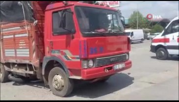 Kaza yerine gelen polisler, mesai arkadaşlarının cenazesiyle karşılaştı