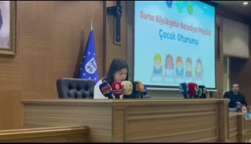 Bursa'da Meclis oturumunu bu sefer çocuklar açtı -2