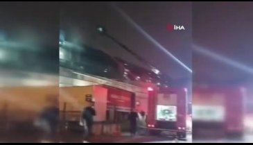 İstanbul'da AVM'de yangın paniği!