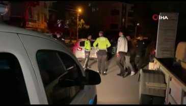 Aksaray'da alkollü araç kullanırken kaza yaptı, gülerek hastaneye gitti